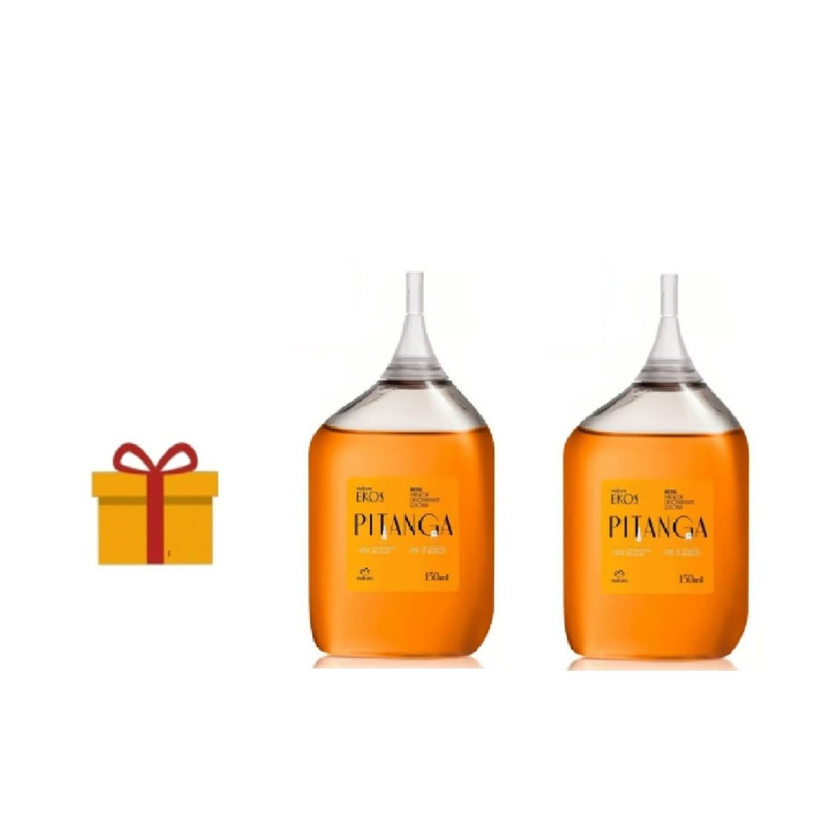 NATURA - 2 frescores pitanga repuestos 150ml Ekos Natura + regalo