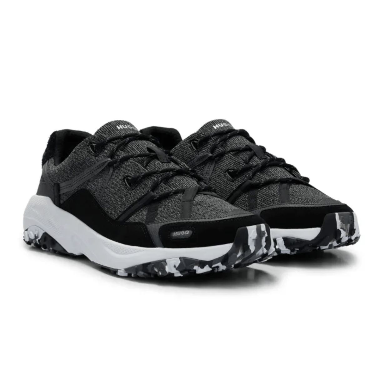 HUGO BOSS - Hugo - Zapatillas con detalles de Ante