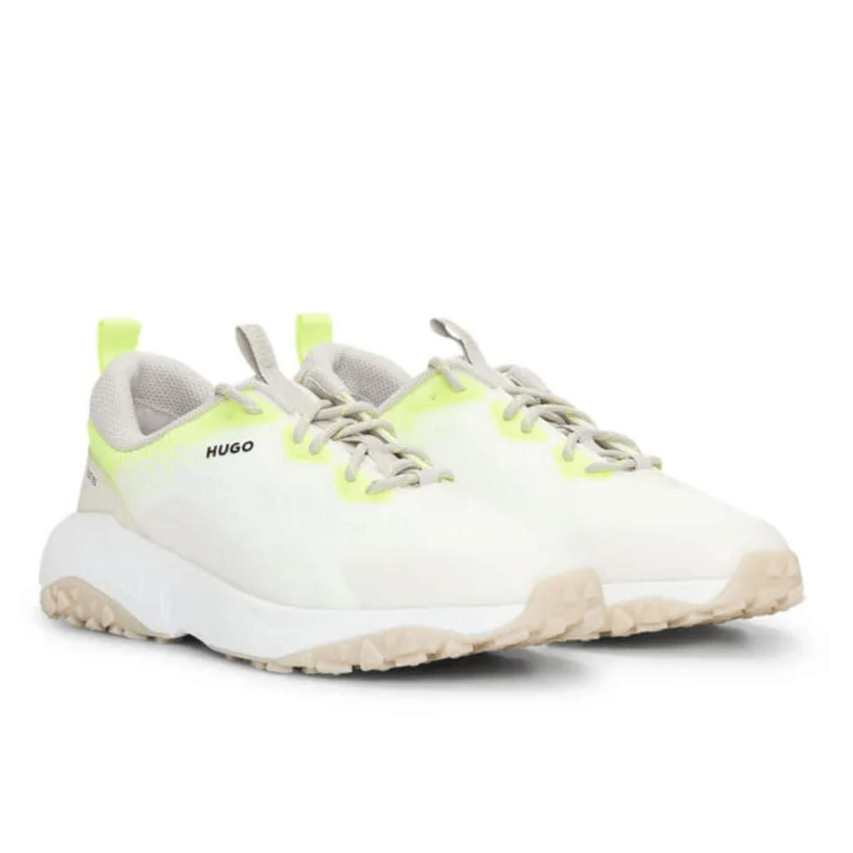 HUGO BOSS - Hugo - Zapatillas con cordones en materiales mixtos