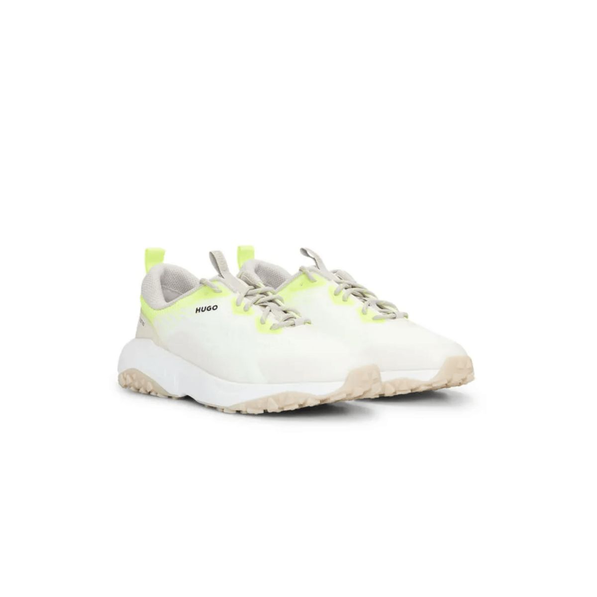 HUGO BOSS - Hugo - Zapatillas con cordones en materiales mixtos