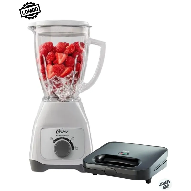 OSTER - Combo Oster Licuadora Blstkag Wrd 550w + Sandwichera 2885