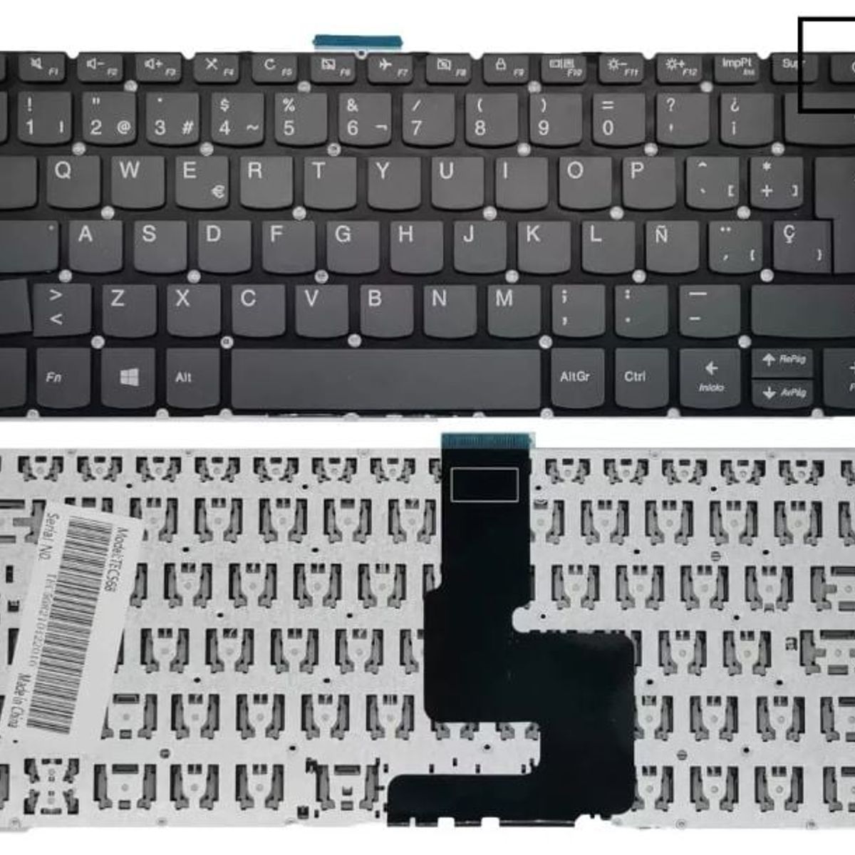 GENERICO - Teclado Compatible Lenovo Ideapad S145-14igm S145-14iil