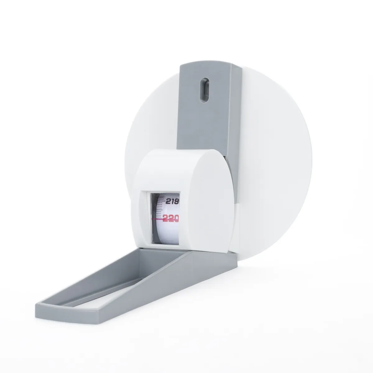 GENERICO - Tallímetro de Pared Retráctil de 2.20 MTS