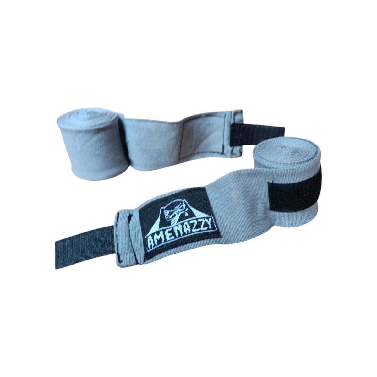 GENERICO - Vendas Elasticas Boxeo Artes Marciales 3 Mts Amenazzy Plomo