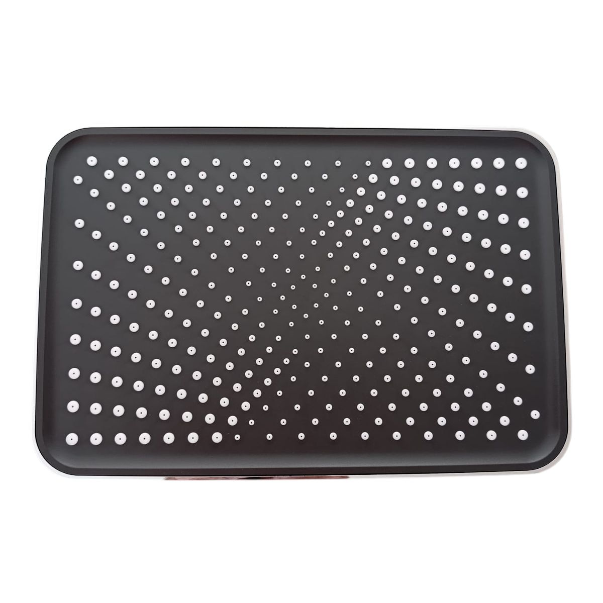 APACHE - Cabeza Ducha Española ABS Rectangular 30x20cm con Brazo de Acero 40cm