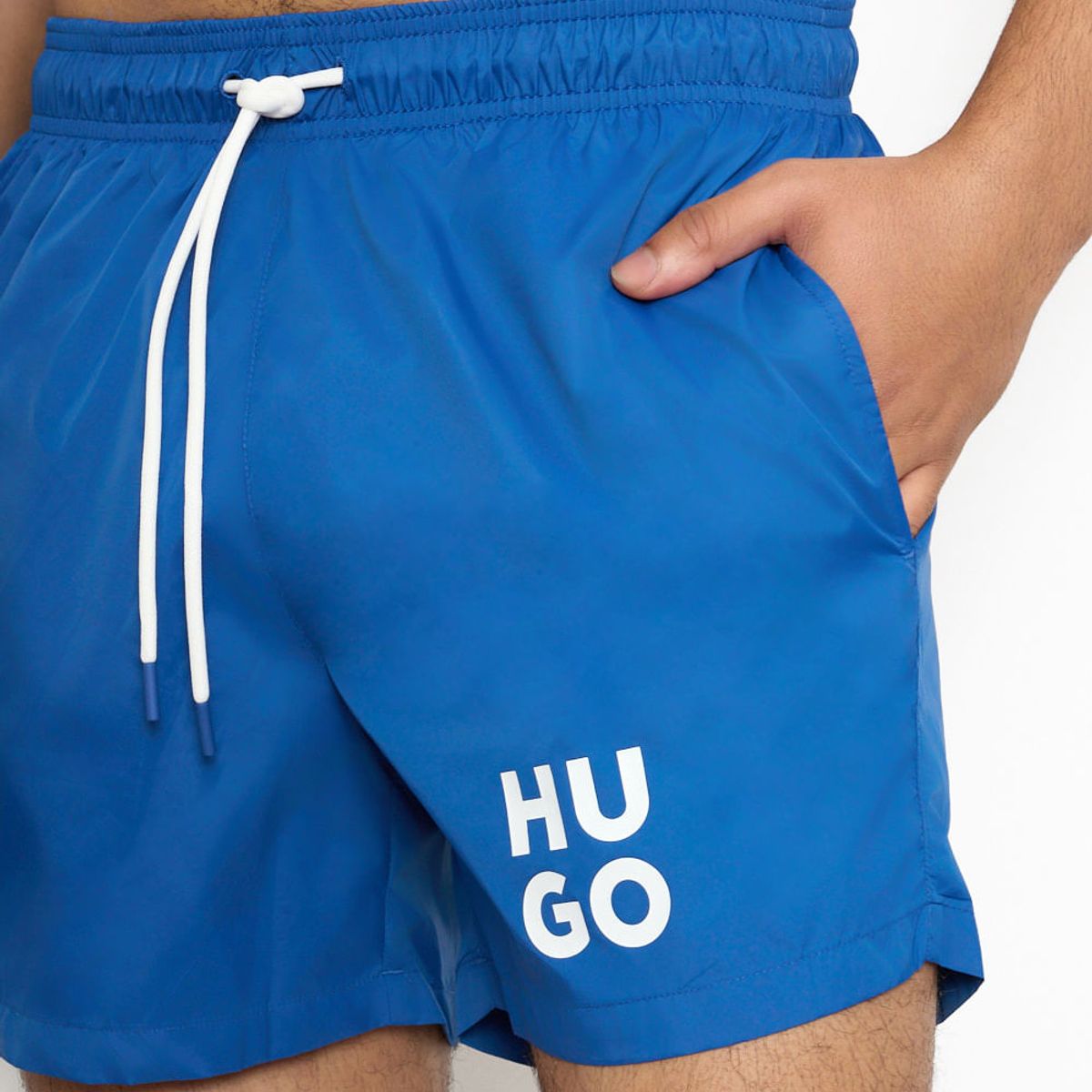 HUGO BOSS - Bañador tipo shorts con forro integral