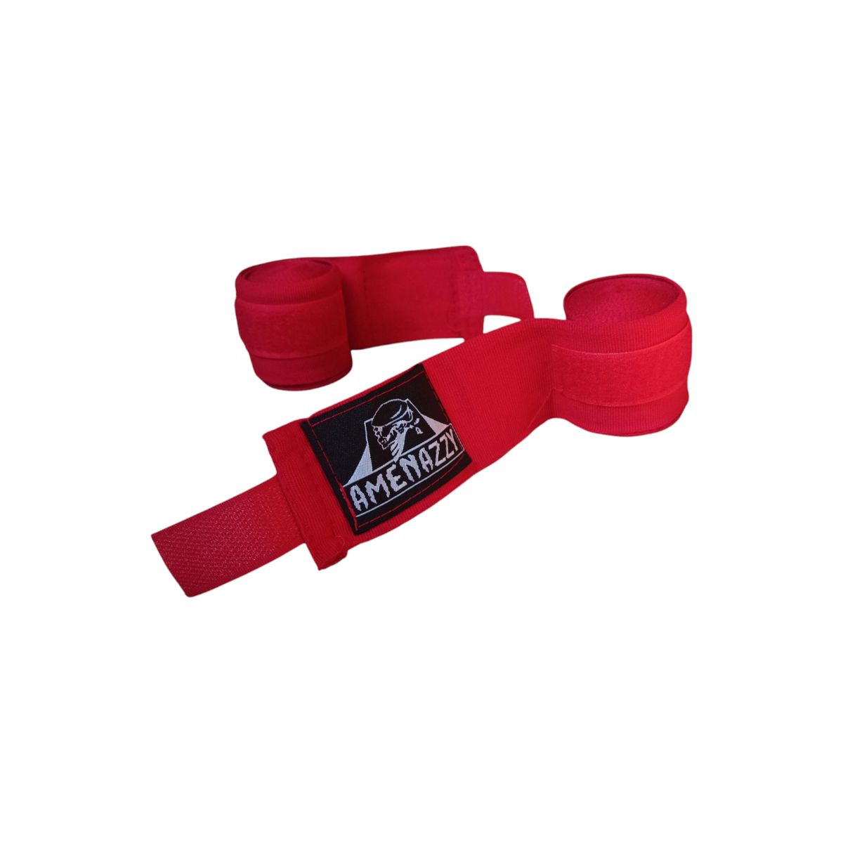 GENERICO - Vendas Elasticas Boxeo Artes Marciales 5 Mts Amenazzy Rojo