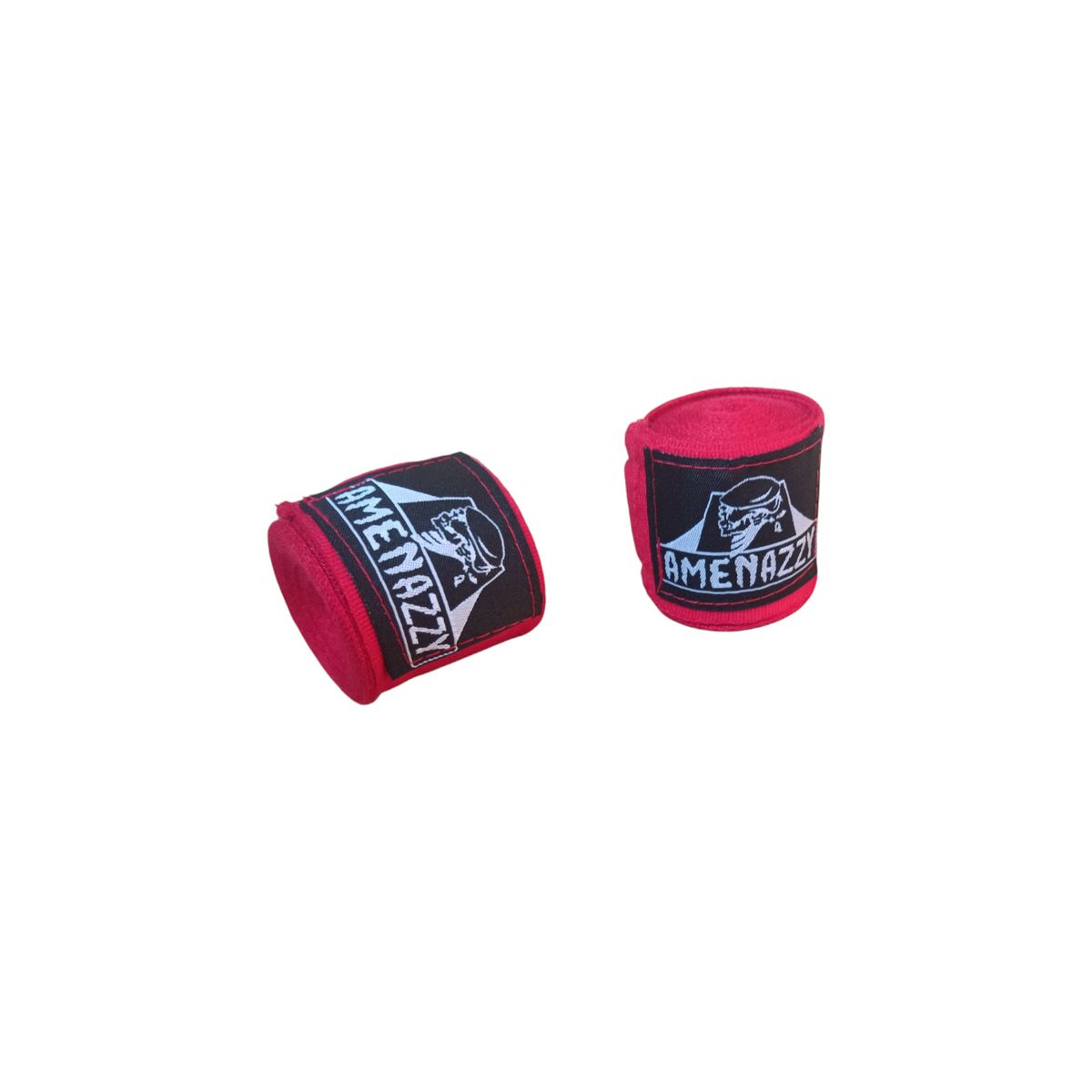 GENERICO - Vendas Elasticas Boxeo Artes Marciales 5 Mts Amenazzy Rojo