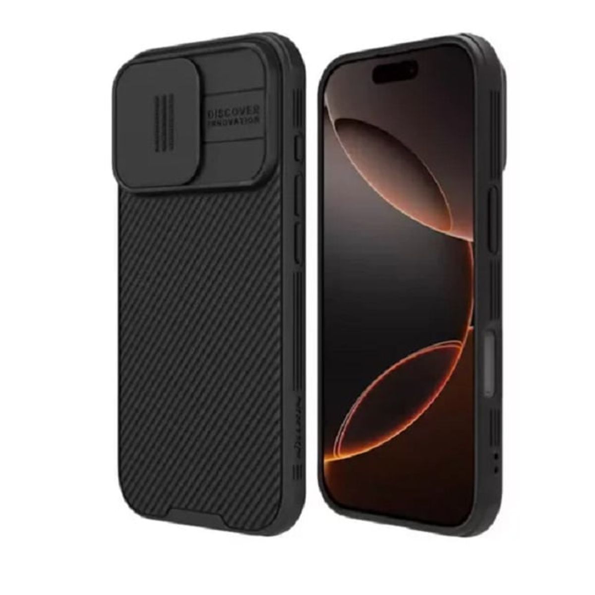 NILLKIN - Case Funda celular IPHONE 16 PRO MAX NILLKIN Camshield anticaídas