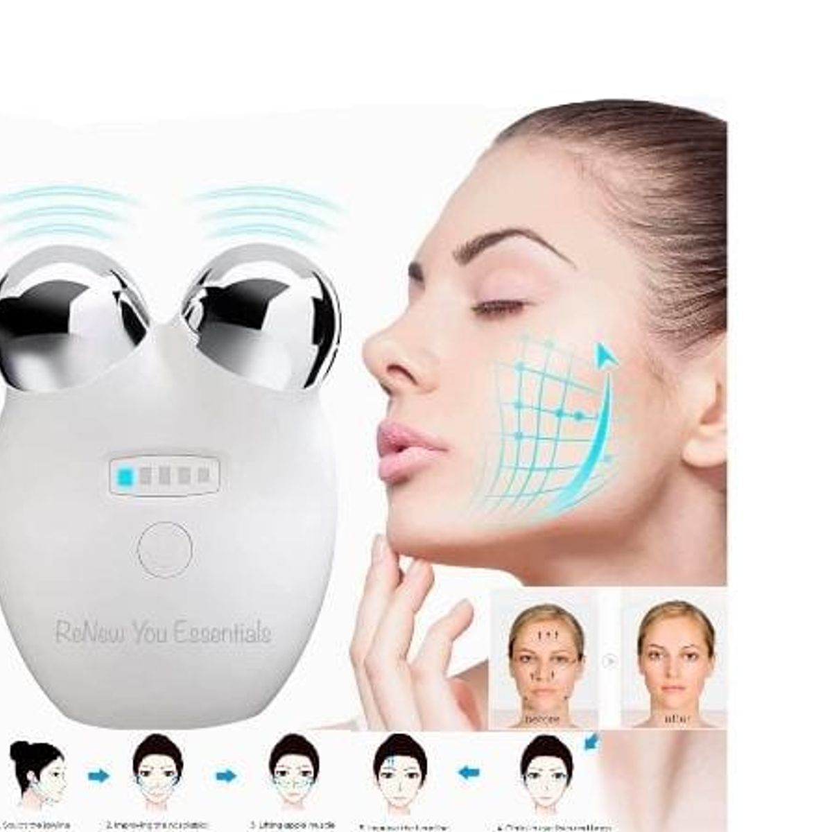 GENERICO - MASAJEADOR MICROCORRIENTE LIFITING