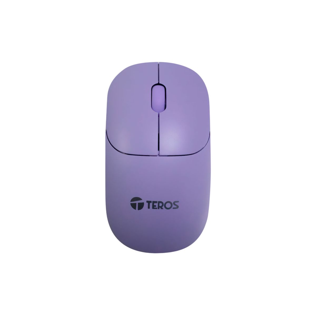 TEROS - MOUSE ÓPTICO INALÁMBRICO 1000 DPI USB MORADO