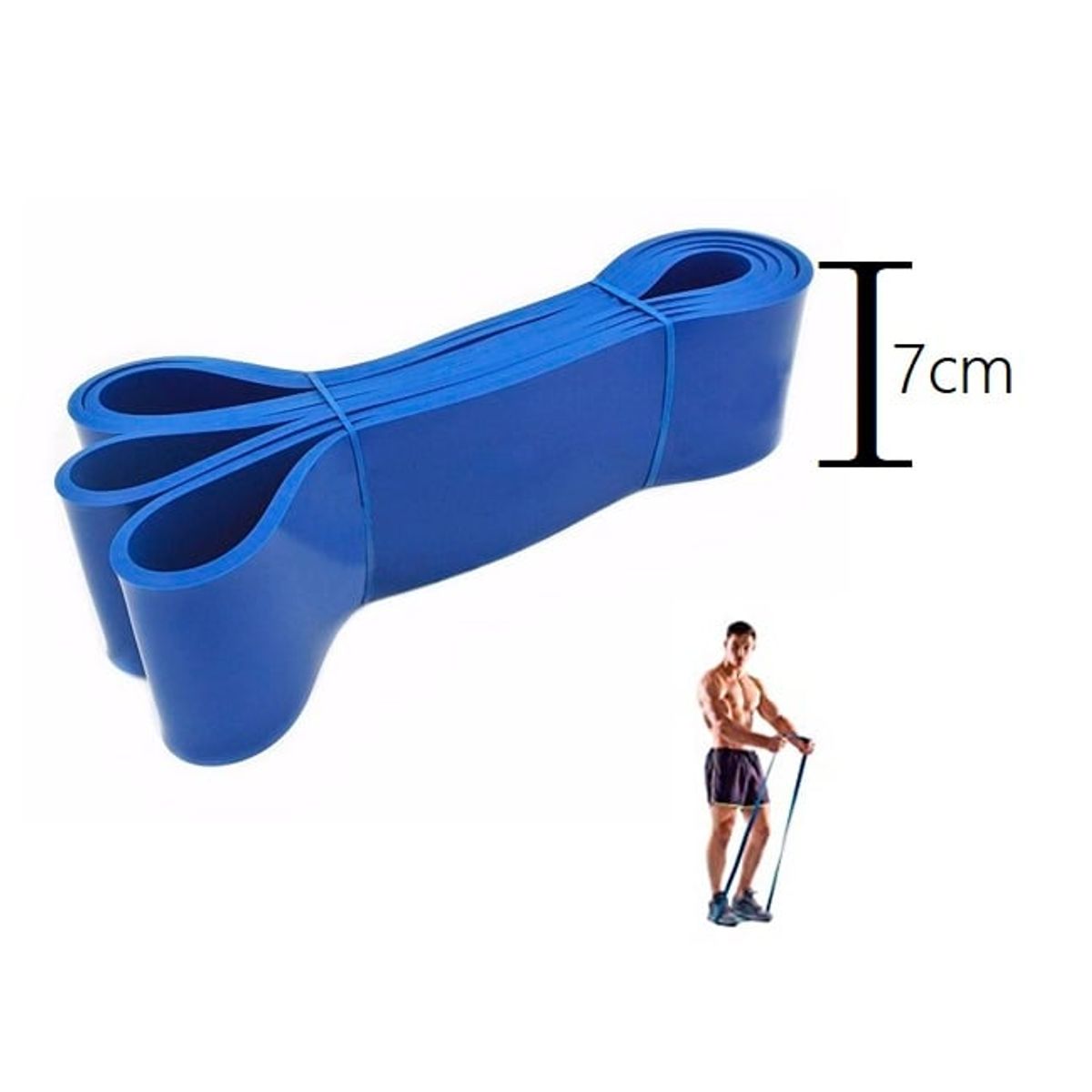 TODO FIT - Banda Elástica 7cm Premium  CrossFit & Gym