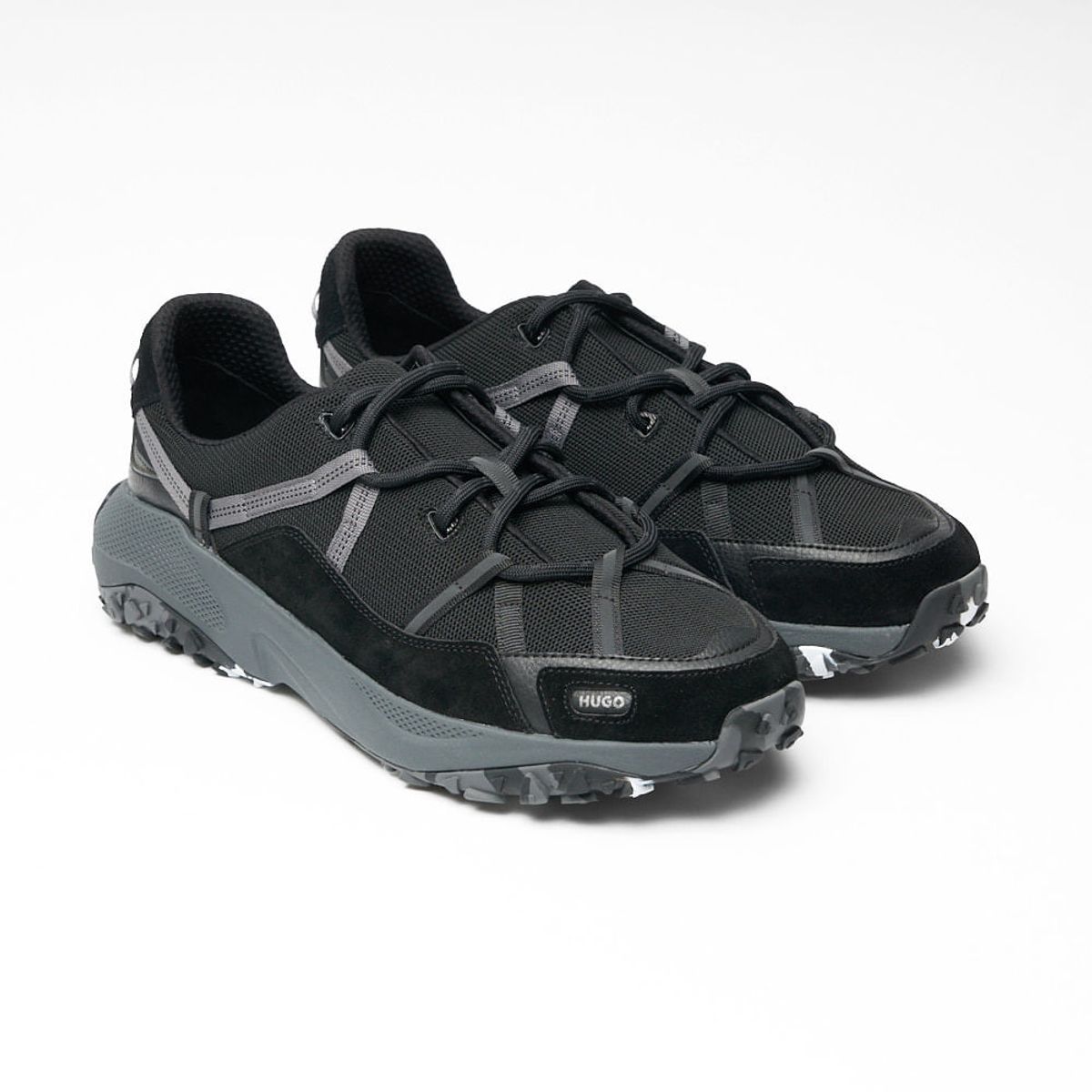 HUGO BOSS - Hugo - Zapatillas con detalles de Ante