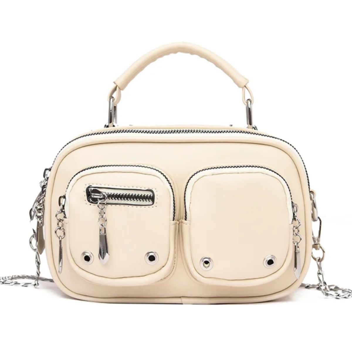 GENERICO - Cartera Morral en Cuero Pu Rectangular mujer