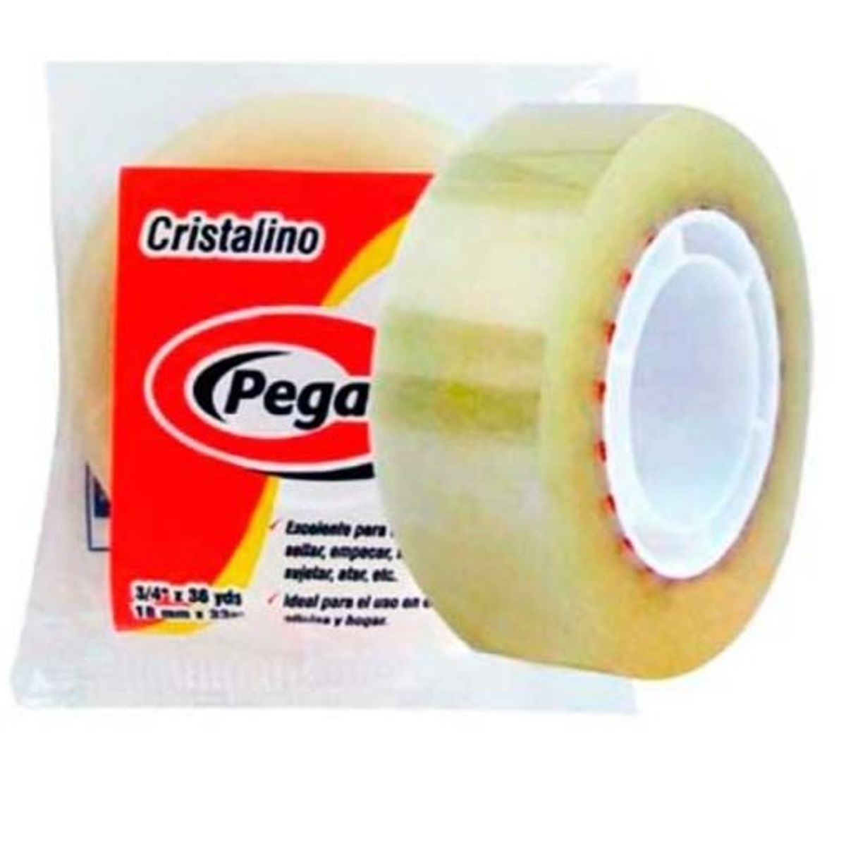 PEGAFAN - Caja de Cinta Adhesiva Cristalino