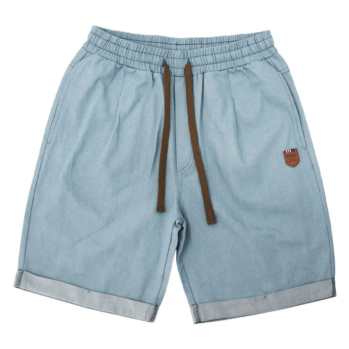 BLWOENS - Pantalones cortos de verano para hombres - Azul
