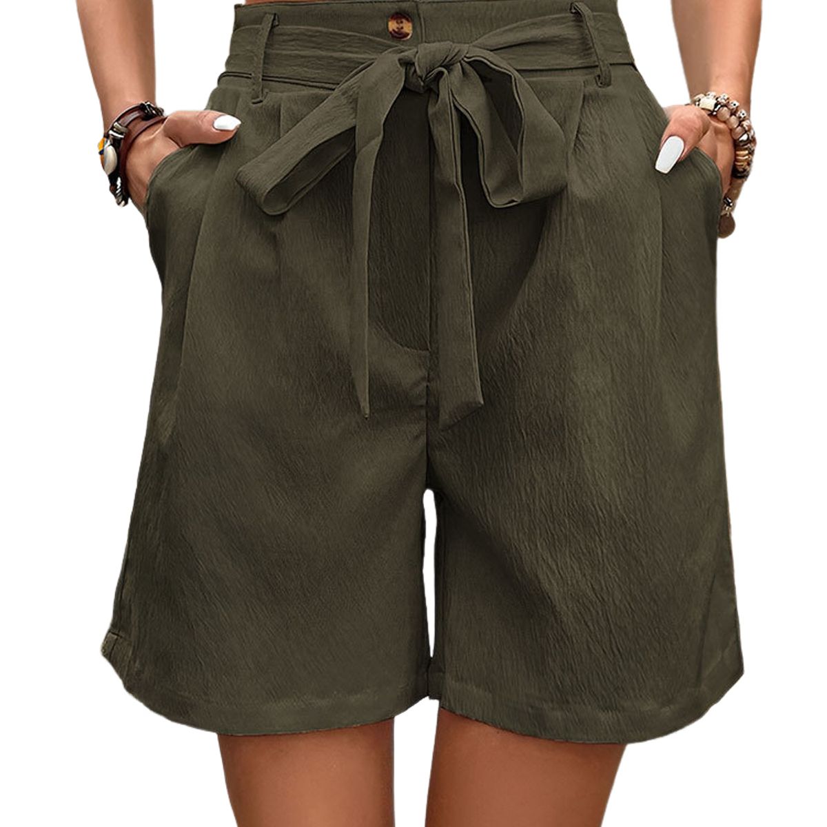 BLWOENS - Pantalones cortos  para mujeres - Verde