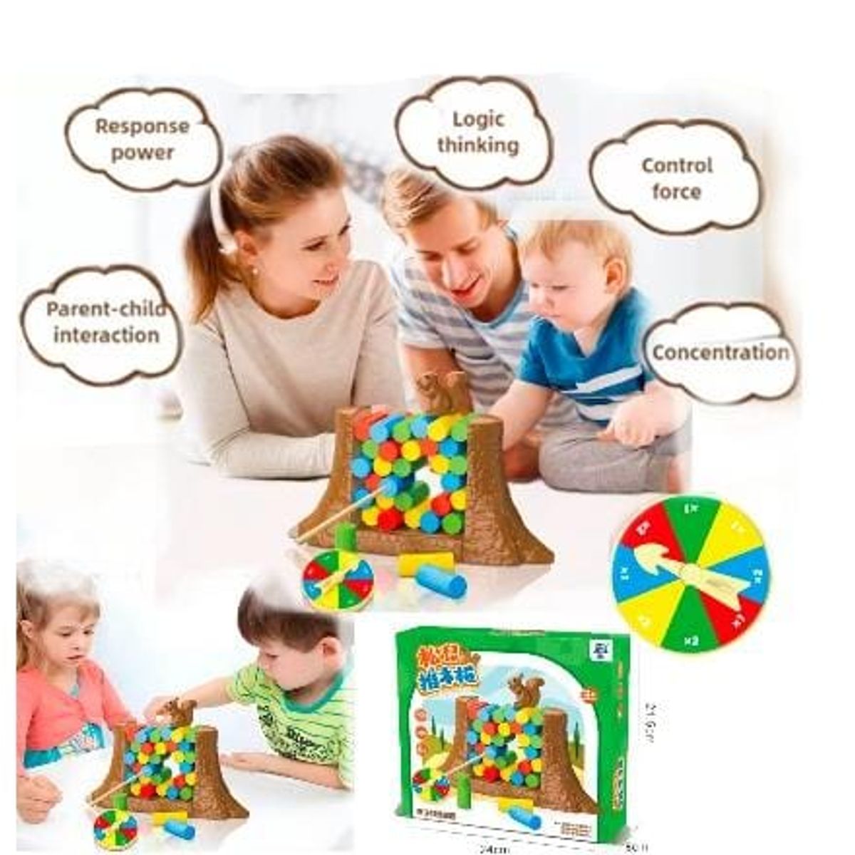 GENERICO - Divertido Juego desafio de construcción