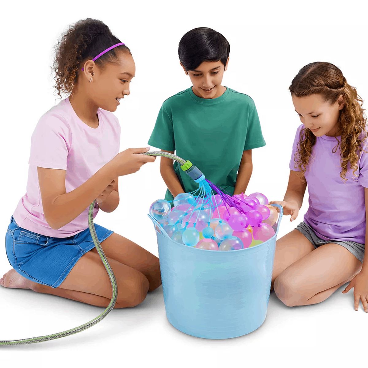 GENERICO - Set 222 Globos Mágicos Llenado Rápido de Agua para Juegos