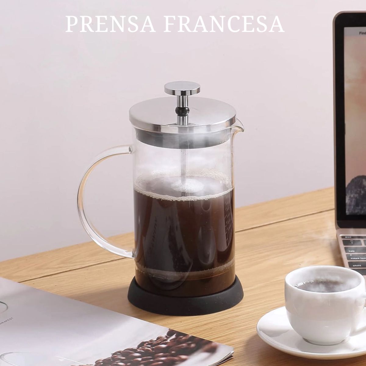 GENERICO - Cafetera prensa francesa 800 ml