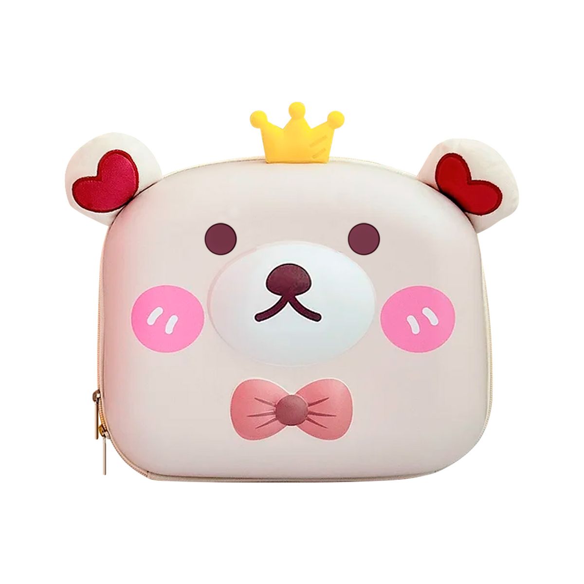 BUYPAL - Mochila para Niños de Oso con Corona Diseño Lindo y Práctico