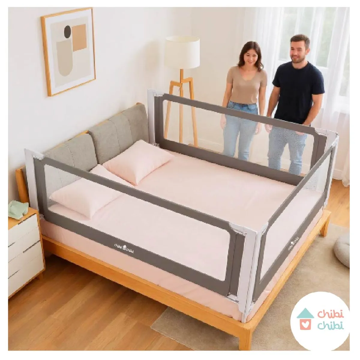 CHIBI CHIBI - Pack En U Barandas De Seguridad Chick Deluxe - King