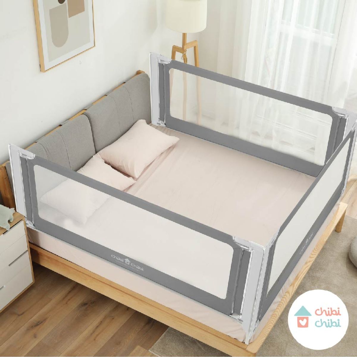 CHIBI CHIBI - Pack En U Barandas De Seguridad Chick Deluxe - 2Plazas