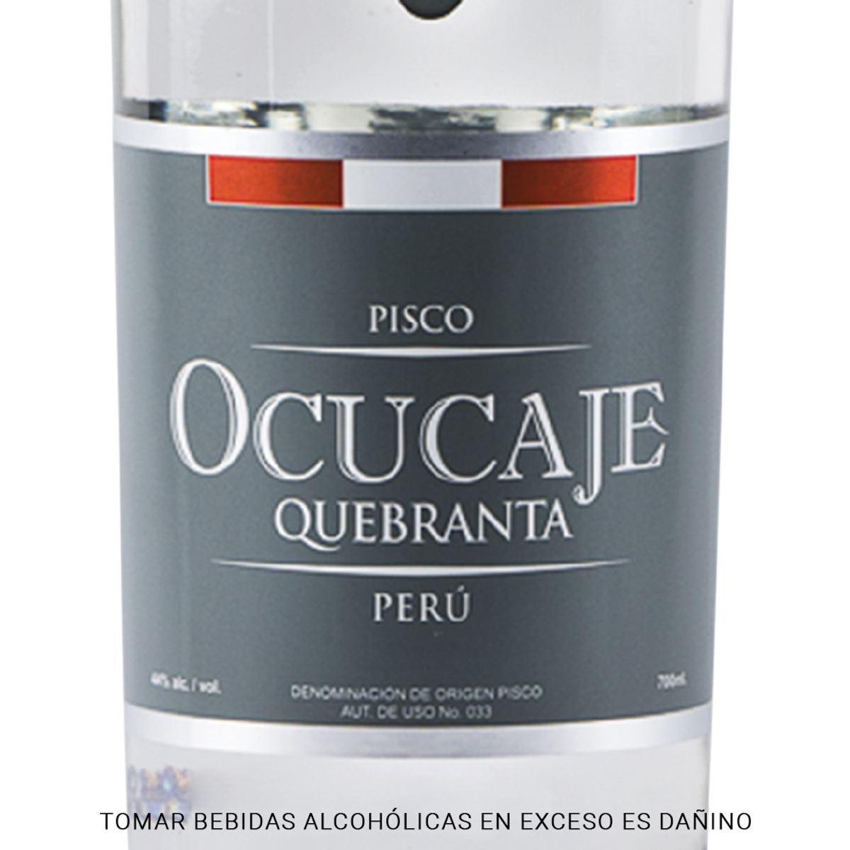 OCUCAJE - Pack x3 Pisco Gota Ocucaje Quebranta X 700 ml