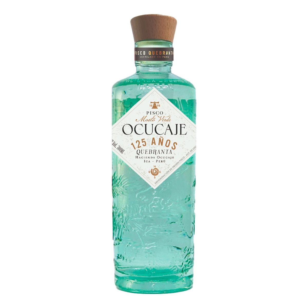 OCUCAJE - Pisco Mosto Verde Ocucaje Quebranta 700 ML