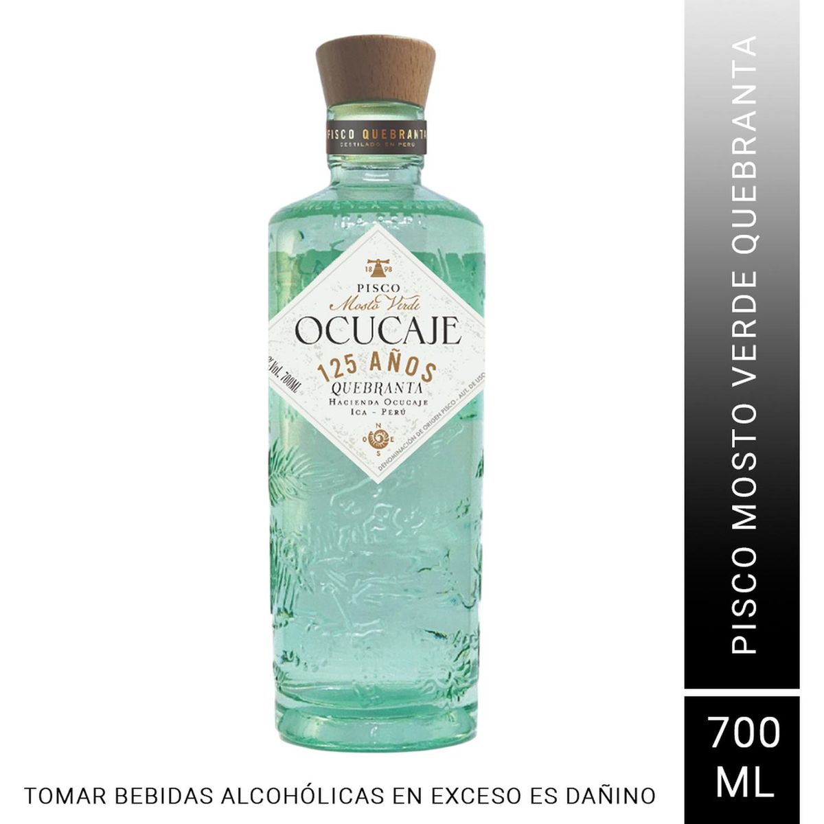 OCUCAJE - Pisco Mosto Verde Ocucaje Quebranta 700 ML