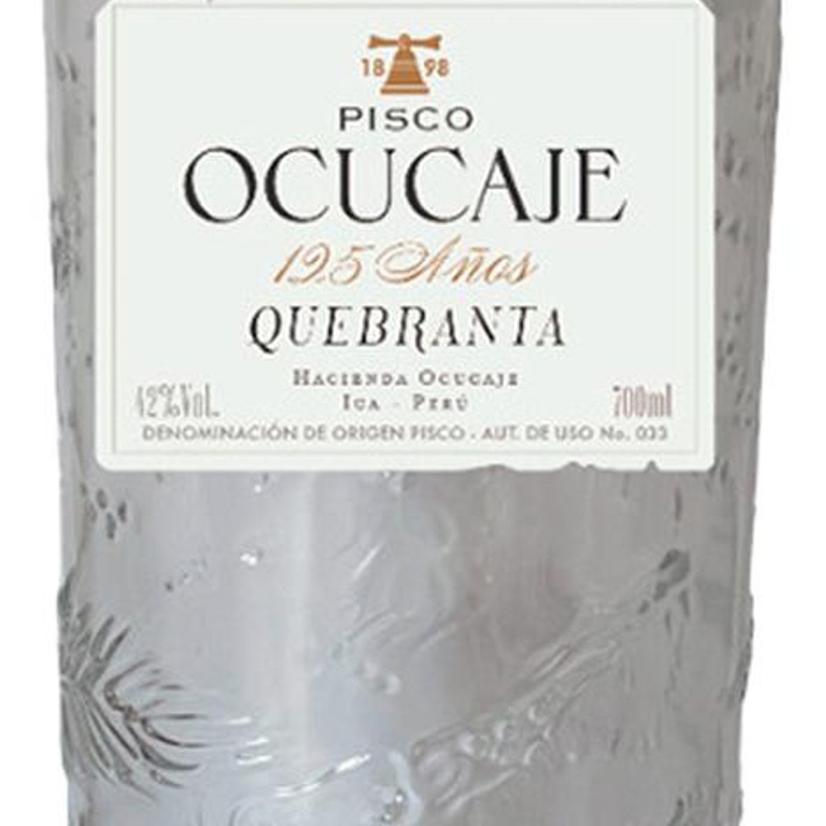 OCUCAJE - Pisco Puro Ocucaje Quebranta 700 ML