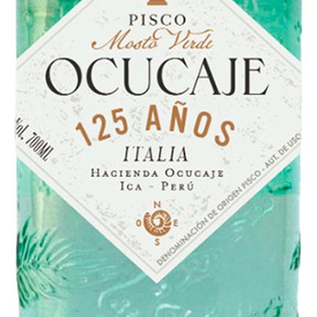OCUCAJE - Pisco Mosto Verde Ocucaje Italia 700 ML