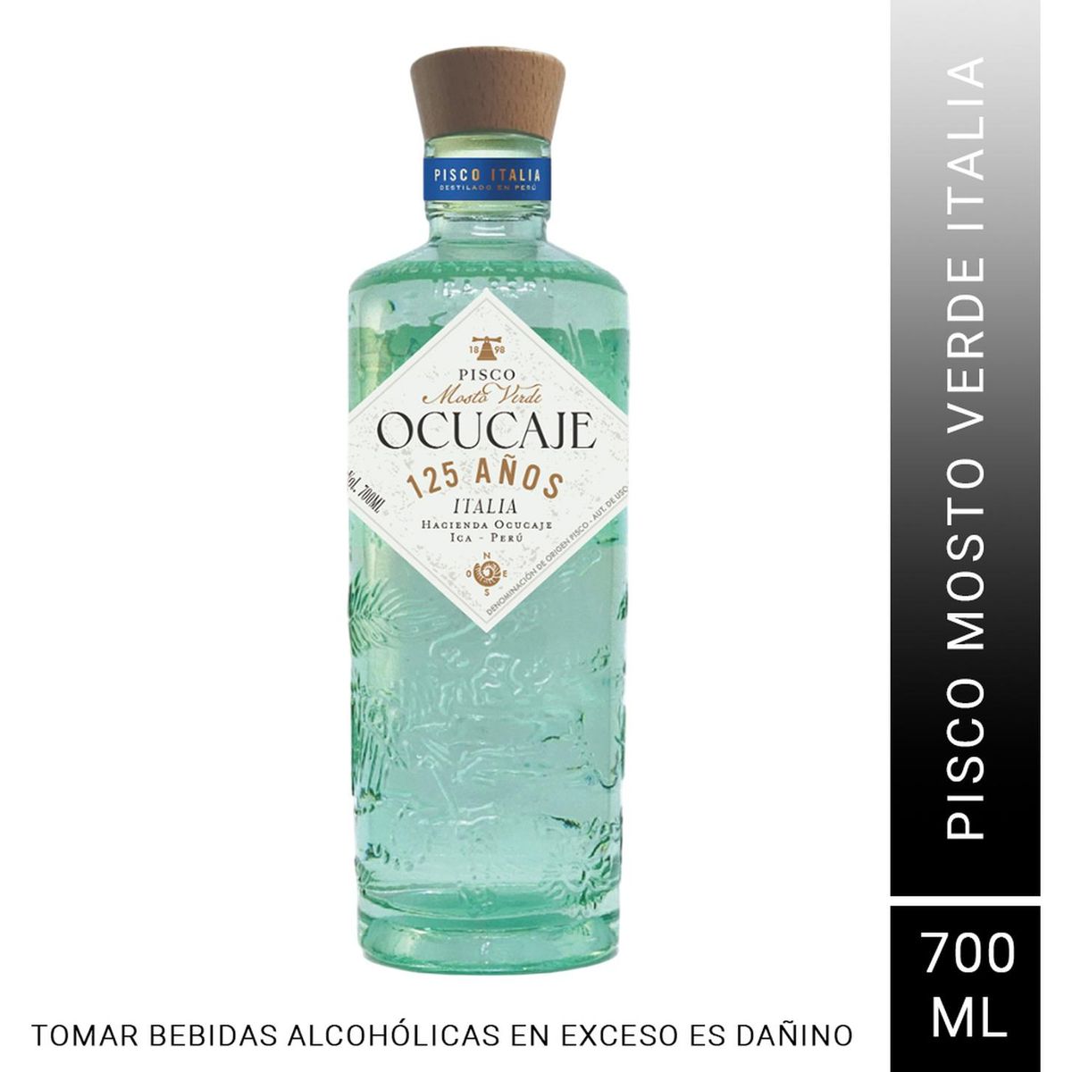 OCUCAJE - Pisco Mosto Verde Ocucaje Italia 700 ML
