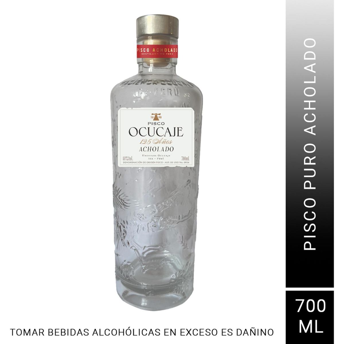 OCUCAJE - Pisco Puro Ocucaje Acholado 700 ml