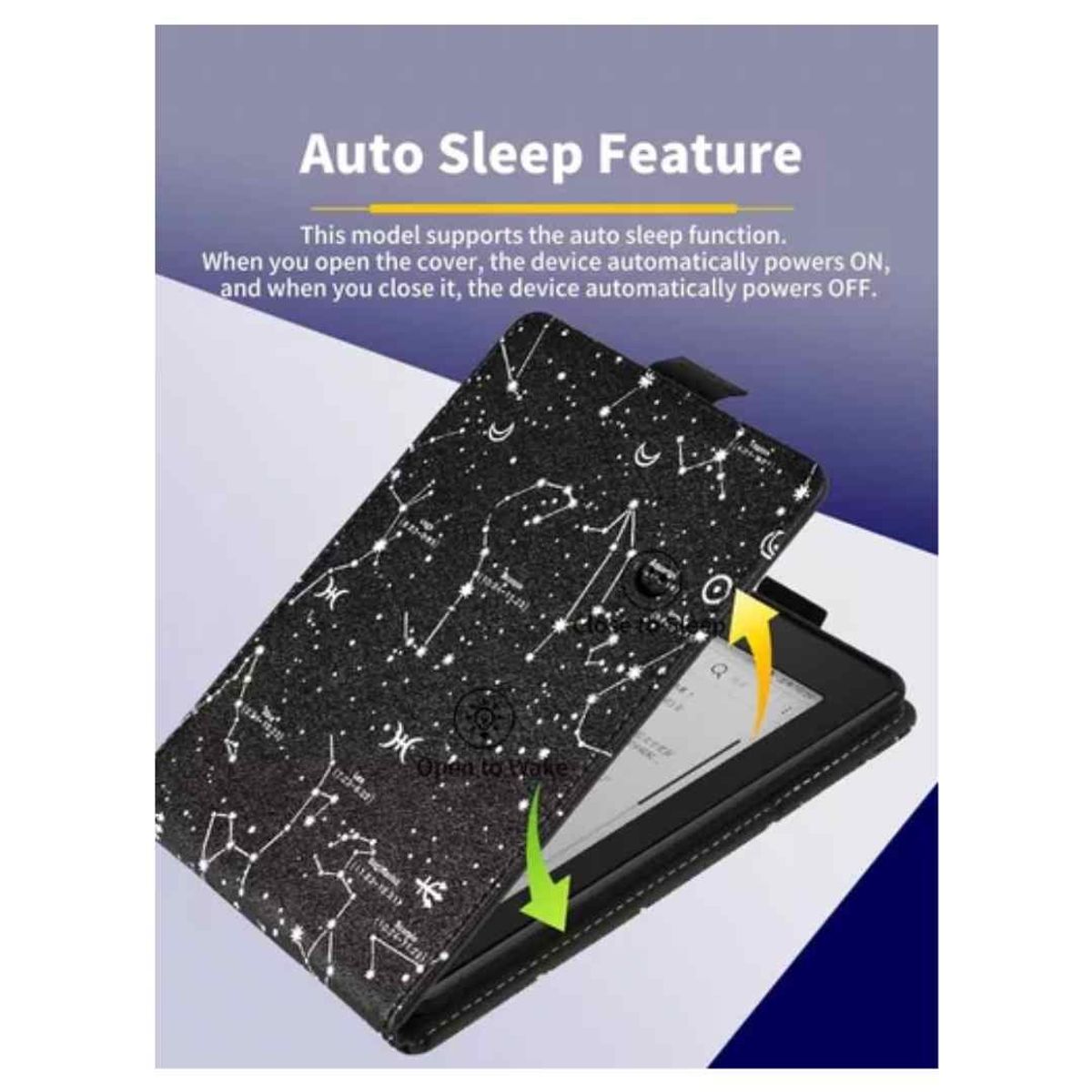 GENERICO - FUNDA CASE CON APOYO PARA AMAZON KINDLE PAPERWHITE 11 GEN 6.8 PULG CON