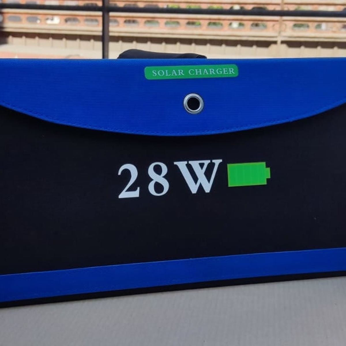 GENERICO - Panel Solar Portatil Plegable 28w Cargador Usb 3 Cuerpos