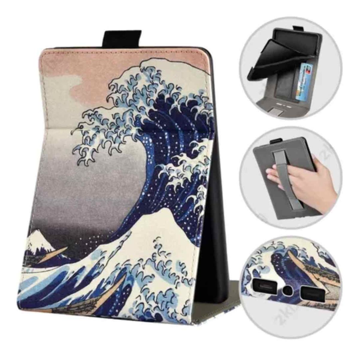 GENERICO - FUNDA CASE CON APOYO PARA AMAZON KINDLE PAPERWHITE 11 GEN 6.8 PULG OLA