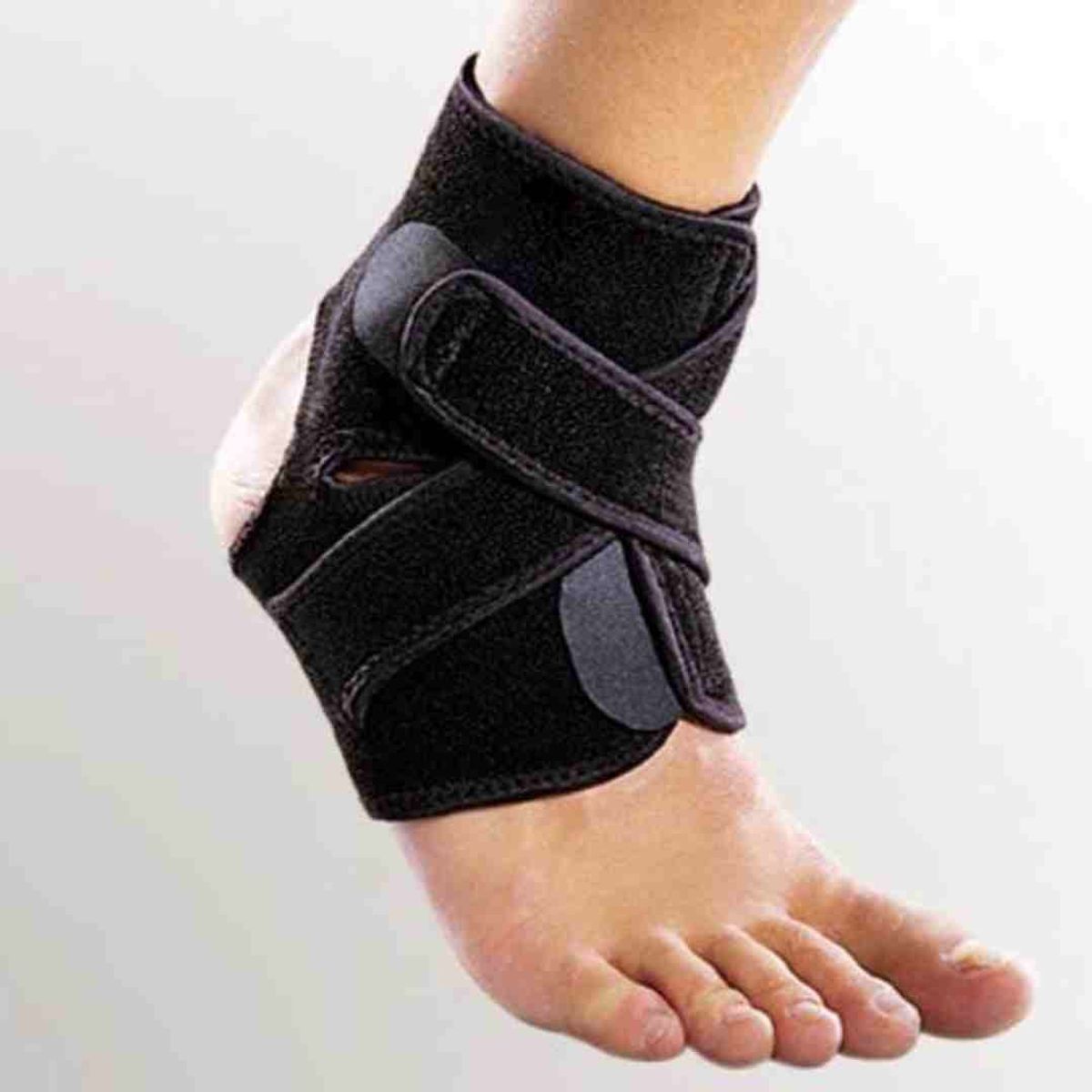 TODO FIT - Tobillera Deportiva Ajustable  Compresora de Neopreno para Entrenamiento y Recuperación de Tobillo