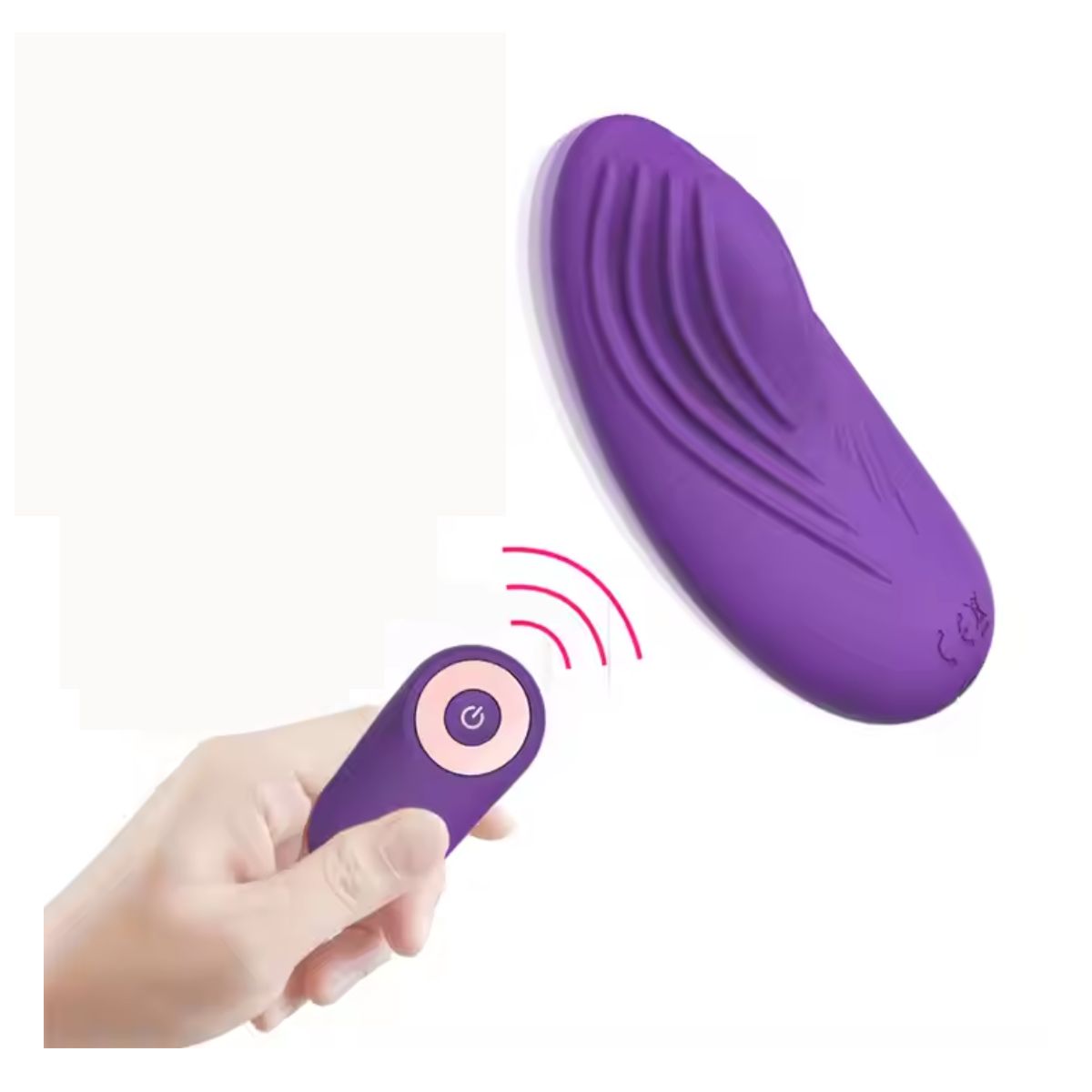 GENERICO - Vibrador portátil - control remoto-morado