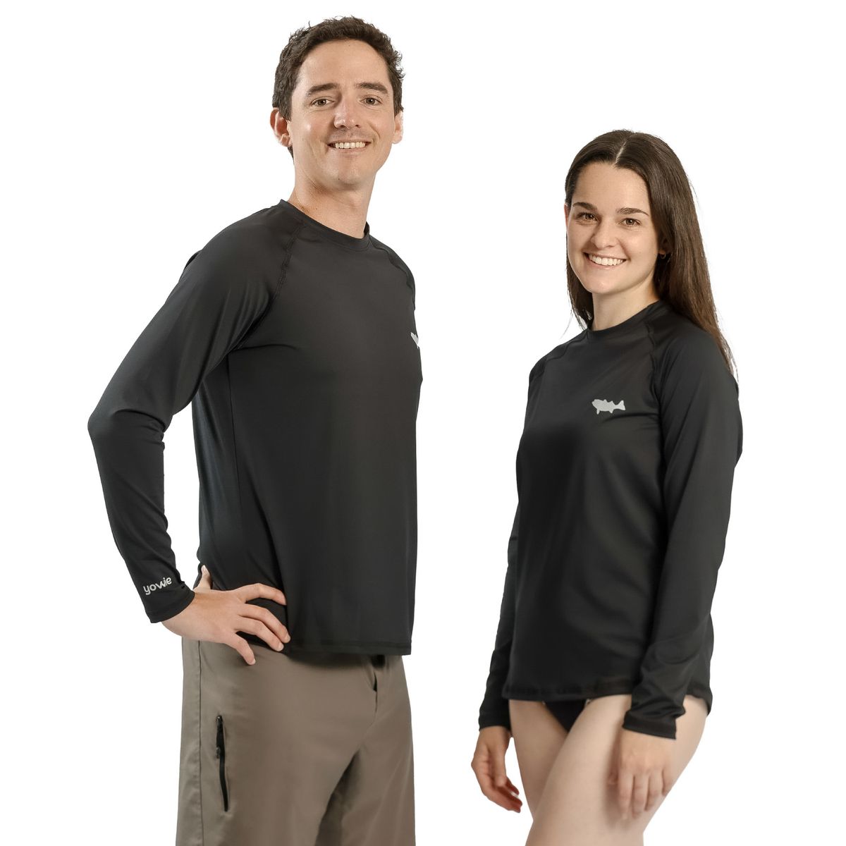 M YOWIE - Camiseta de Licra UV Black