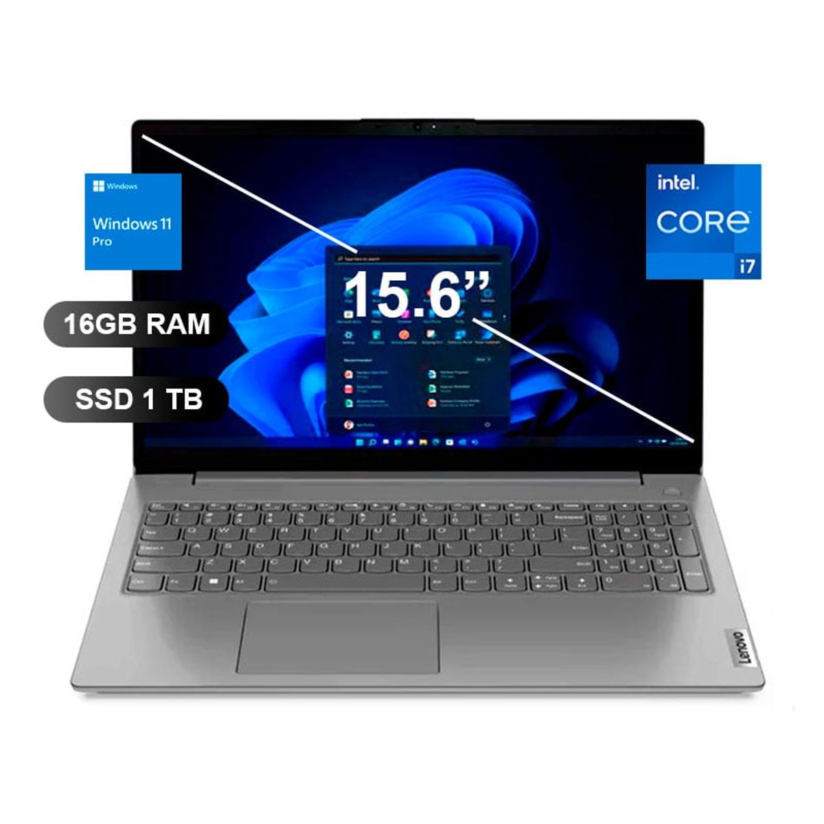 LENOVO - LAPTOP LENOVO V15 G4 IRU I7-1355U 16GB SSD1TB 15.6 83CC001LLM WINDOWS 11 PRO