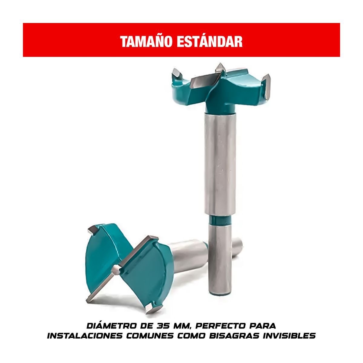 TOTAL TOOLS - BROCA FORSTNER 35MM 3 1/8 TOTAL PERFORA MADERA TAC180351