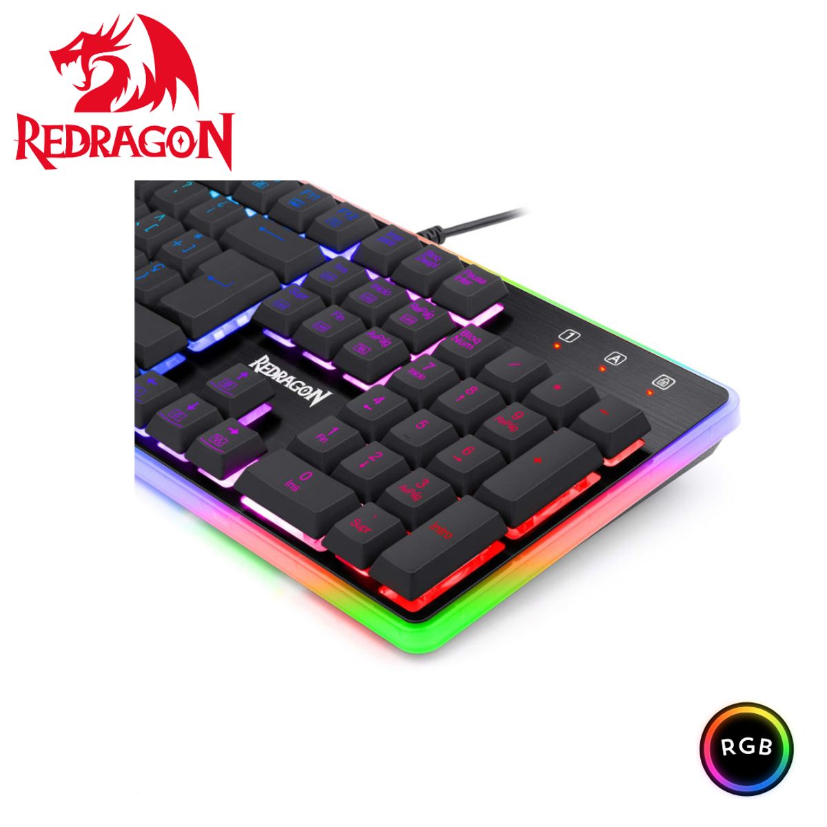 REDRAGON - TECLADO REDRAGON DYAUS K509RGB-SP Español