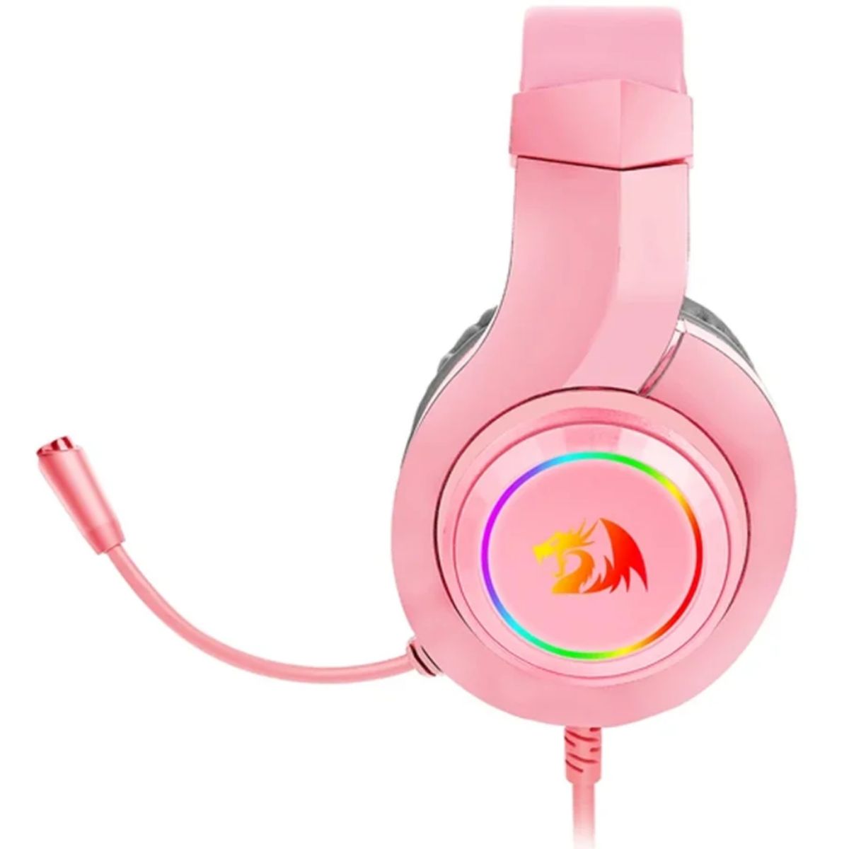 REDRAGON - Auriculares Redragon HYLAS H260P-RGB PINK
