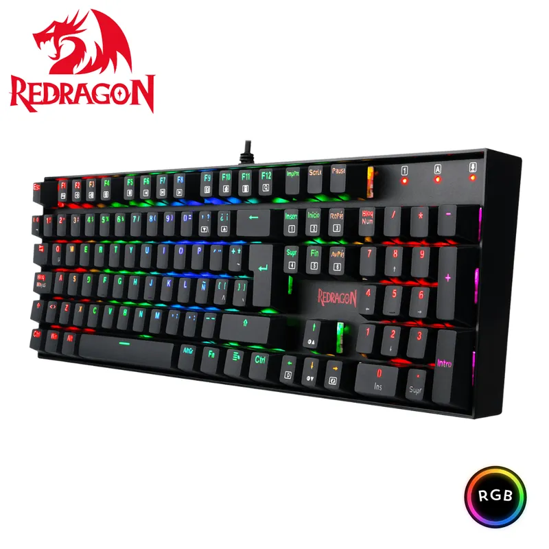 REDRAGON - TECLADO REDRAGON  MITRA K551RGB black Spanish