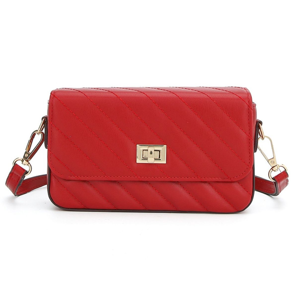 BAELLERRY - Bandolera de cuero vegano PU para dama 8639