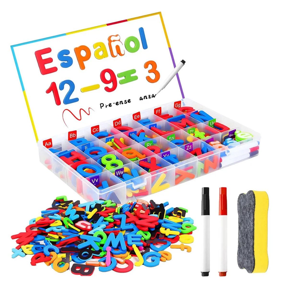 EVAFLEX - Letras Mágneticas Evaflex con Pizarra