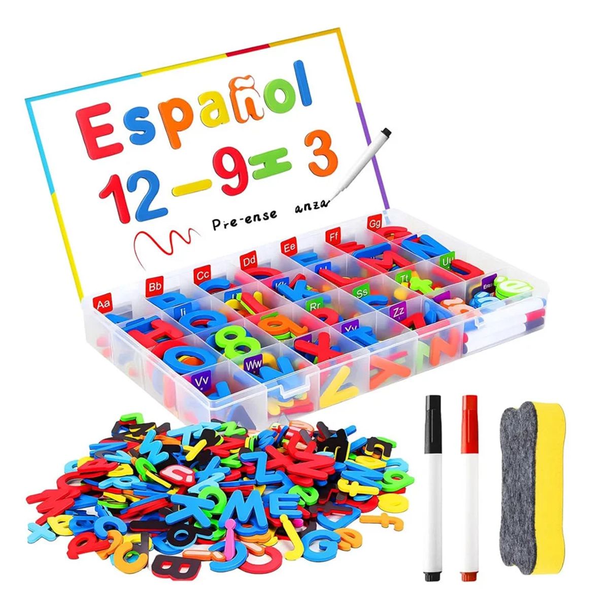 EVAFLEX - Letras Mágneticas Evaflex con Pizarra