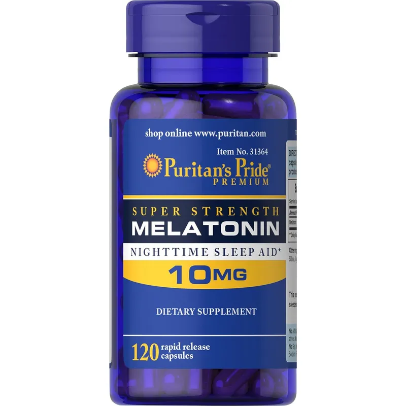 PURITANS PRIDE - Puritan's Pride Melatonina Formula Avanzada 10MG , 120 capsulas
