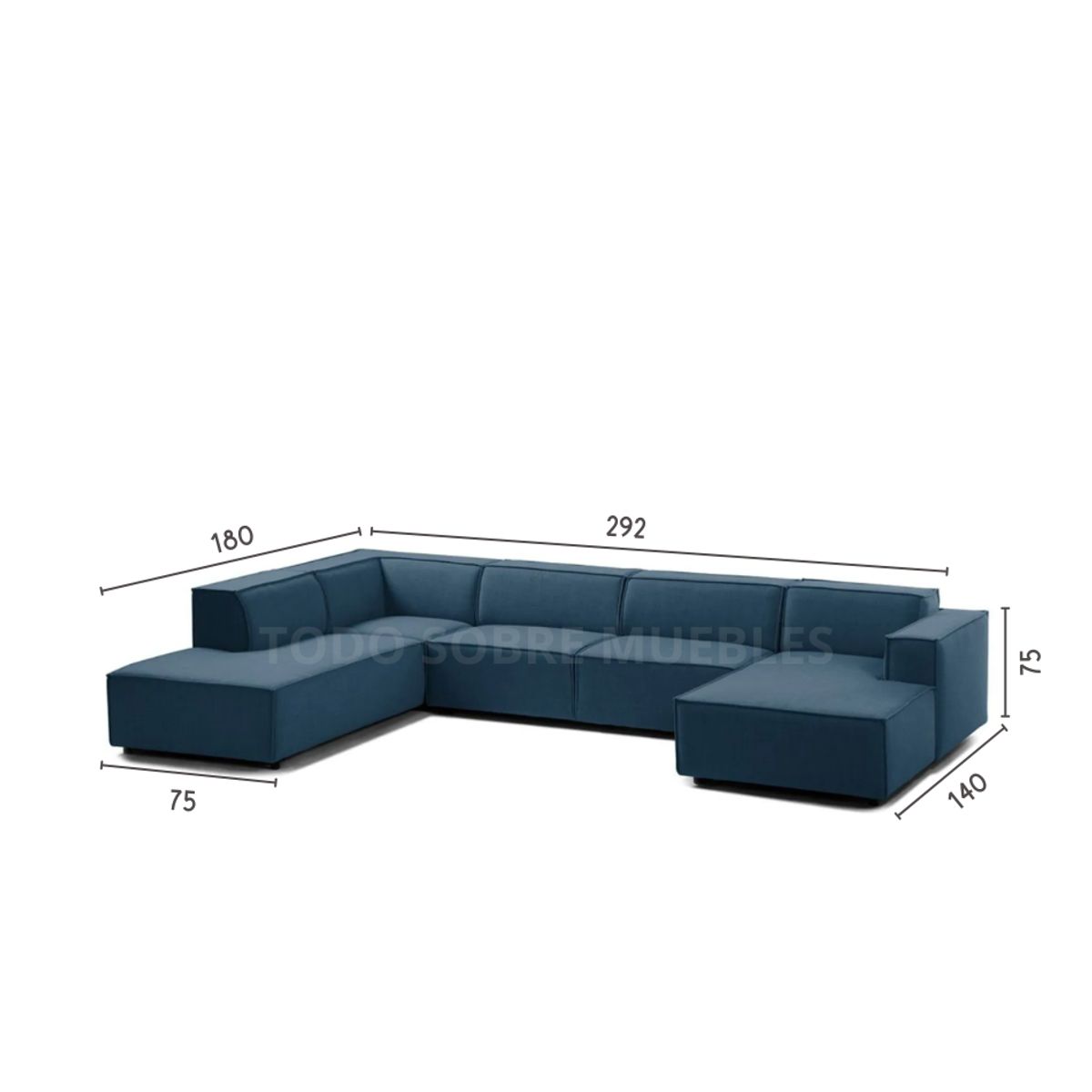 GENERICO - Seccional Izquierdo Lujo Vitoriano - Azul Claro